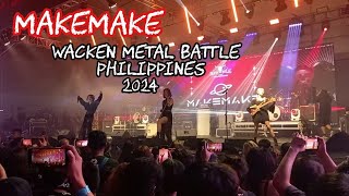 MakeMake set live at Wacken Metal Philippines 2024 [upl. by Lothair]