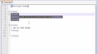 XHTML and CSS Tutorial  3  body and headers [upl. by Romo234]