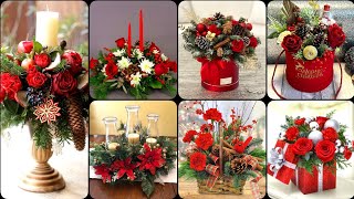 500 Christmas floral decoration ideas for homeWow ideas about Christmas decor 2024 [upl. by Giesser]