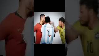 Messi X Ronaldo X Neymar 🤣 futblogers football edit messi neymar subscribe ronaldo [upl. by Lerner297]