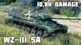 WZ111 model 5A WoT – 7Kills 108K Damage [upl. by Hump]