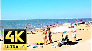 Wenduine Belgium 🇧🇪 beach Promenade walk  4K 60FPS [upl. by Wu688]