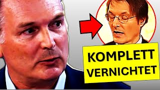 IN WAHRHEIT KEINE AHNUNG  DR GUNTER FRANK ENTLARVT LAUTERBACH LIVE IN TVDUELL [upl. by Marleah]