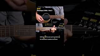 214  Rivermaya 1994 Easy Guitar Chords Tutorial with Lyrics Part 3 SHORTS REELS [upl. by Ynej109]