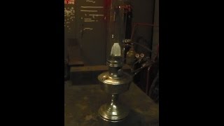 quotRestoringquot Model 12 Aladdin kerosene lamp [upl. by Ruyam]