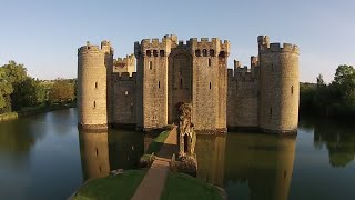 Bodiam Castle From The Air [upl. by Shayne]