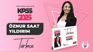 11 Ses Bilgisi II  Öznur Saat Yıldırım KPSS TÜRKÇE 2025 [upl. by Suivatna]