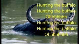 Hunting The Buffalo with Lyrics  Sally Barker [upl. by Cicily]