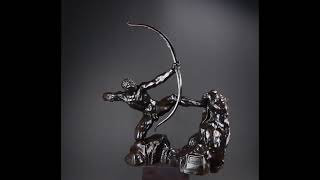 Emilé Etienne Bourdelle Herakles the Archer 8th Study [upl. by Jannel924]