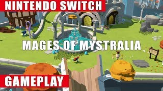 Mages of Mystralia Nintendo Switch Gameplay [upl. by Natie]