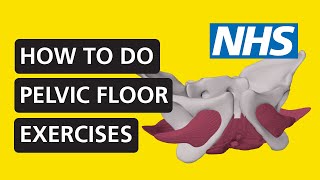 How to do pelvic floor exercises  NHS [upl. by Mcmurry135]