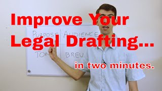 The Four Fundamentals of Good Legal Drafting [upl. by Anaik846]