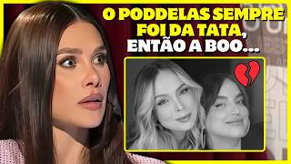 FLAVIA PAVANELLI FALA DA BRIGA ENTRE TATA E BOO NO PODDELAS😨  PodcatsDelas Cortes [upl. by Atena236]