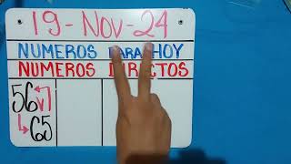 MARTES LOTERIA DE HOY 19 DE NOVIEMBRE 2024 NUMEROS PARA TODAS LAS LOTERIAS [upl. by Melmon]