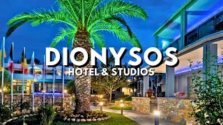 DIONYSOS HOTEL amp STUDIOS  Hanioti Greece  Tour May 2024 [upl. by Adnik]