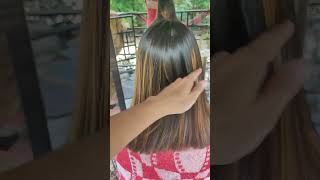 bremod rebonding treatment  how to rebond hair using bremod straightening hair [upl. by Atinaujnas]