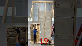 Is Hempcrete Constuction Fast hemp hempcrete greenbuilding construction framing [upl. by Kcinom]