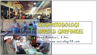 Harold Garfinkel Etnometodologi [upl. by Ellene]