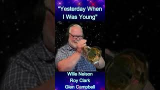 quotYesterday When I Was Youngquot Willie Nelson flugelhorn ballad music 60s glencampbell [upl. by Radburn83]