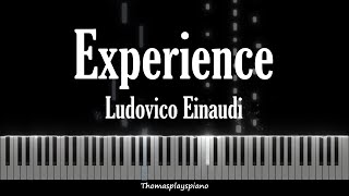 Experience  Ludovico Einaudi  Solo Piano Tutorial [upl. by Enajiram]