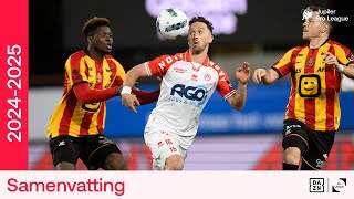 Samenvatting KV Mechelen  KV Kortrijk  20242025 [upl. by Parker]