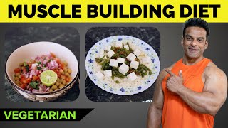 Muscle Building Diet for Beginners  Full day of Eating  Yatinder Singh [upl. by Faina]