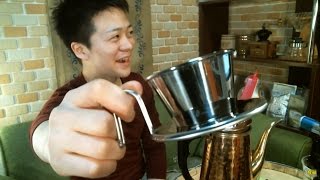 【生開封】Kalita×TSUBAMEのウェーブドリッパーを開封！  Made in TSUBAME [upl. by Rabaj]