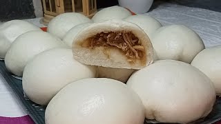 Siopao Chicken Asado Pang NEGOSYO RECIPE [upl. by Elleinet]