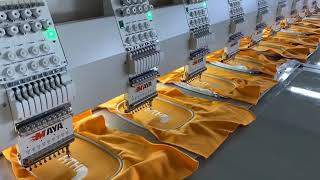 MULTI HEAD EMBROIDERY MACHINE [upl. by Gan888]