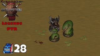 Battle Brothers Legends PTR Mod  Solo Lone Wolf  Ep 28 A Sandy Wurm [upl. by Naman]