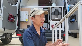 Van Build Tip for installing Fiamma F80s awning  Framing using 1010 Series aluminum extrusion [upl. by Novick298]