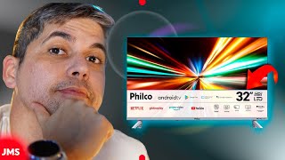 Testei a Smart TV 32 Philco LED com Android Excelente CustoBenefício [upl. by Eeral]