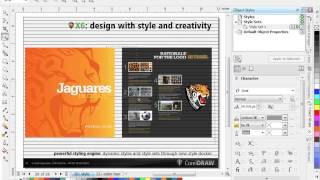 CorelDRAW Graphics Suite X6 Tour Introducing our most powerful version yet [upl. by Gine]