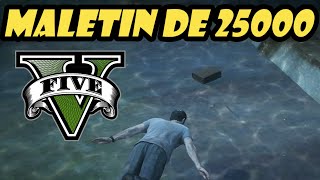 Donde encontrar el MALETIN de 25 000 en GTA 5✔️ [upl. by Anahs]