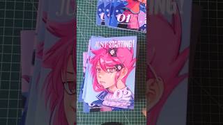 📚Unboxing fanzines quotJust starting de Cesar Bigstar mangachileno asmr comic fanzine [upl. by Abott]