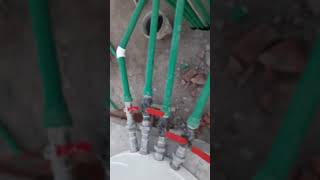 1000 lt water tank fittings plumbingwatershortvideo bathroomfittings youtubeshorts plumbing [upl. by Ardnuyek64]