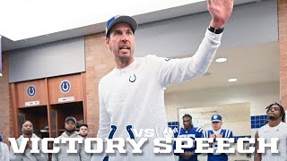 Victory Speech  Week 17 vs Raiders [upl. by Aiksa]