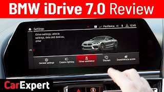 BMW iDrive 7 amp BMW Connected Drive app infotainment review Apple CarPlay  CarExpert 4K [upl. by Nura]