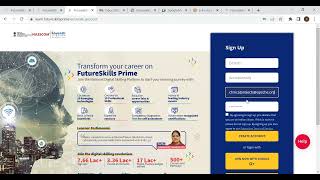 User manual for activation of NASSCOM Future skills prime accounts httpsfutureskillsprimein [upl. by Carmela]