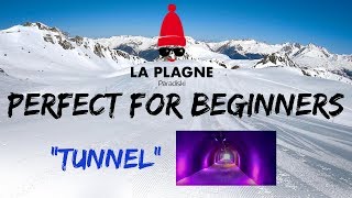 La Plagne Piste Guide Perfect for Beginners 4K Tunnel [upl. by Warthman756]