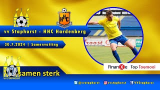 vv Staphorst  HHC Hardenberg  3072024  Samenvatting [upl. by Selbbep932]