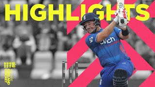 Livingstone Smashes 95 Off 78  Highlights  England v New Zealand  2nd Mens Metro Bank ODI 2023 [upl. by Eniotna560]