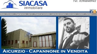 Capannone in Vendita ad AICURZIO VIMERCATE  Monza Brianza  Siacasabusinesscom [upl. by Noisla]