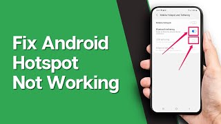 How to Fix Android Hotspot Not Working  Android Phone Hotspot Not Working 2024 [upl. by Yllac]