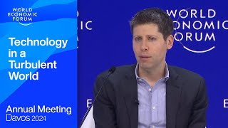 Technology in a Turbulent World  Davos 2024  World Economic Forum [upl. by Gies]