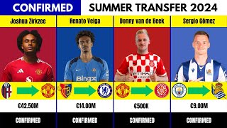 Premier League Transfer Round Up Summer 2024 All the Latest News [upl. by Oilisab]