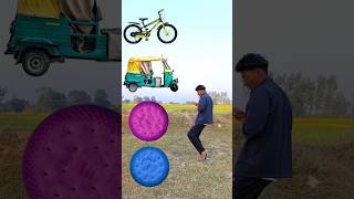 Rotating Biscuits to Bicycle Toto Scooter amp Alto  Vehicles names magic video [upl. by Reyna968]