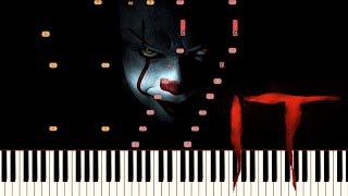 IT 2017  Every 27 Years Piano Tutorial Synthesia [upl. by Reedy]