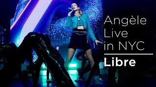 Angèle  Libre  4k Widescreen   Live in NYC 552023 [upl. by Yanel]