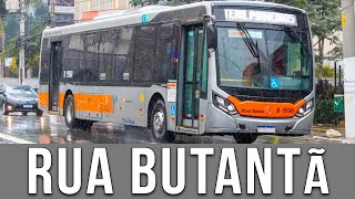 Rua Butantã  Movimentação de Ônibus 799 [upl. by Aed]